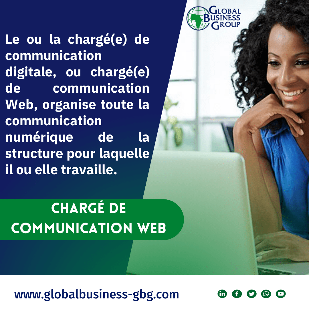 Chargé de communication web