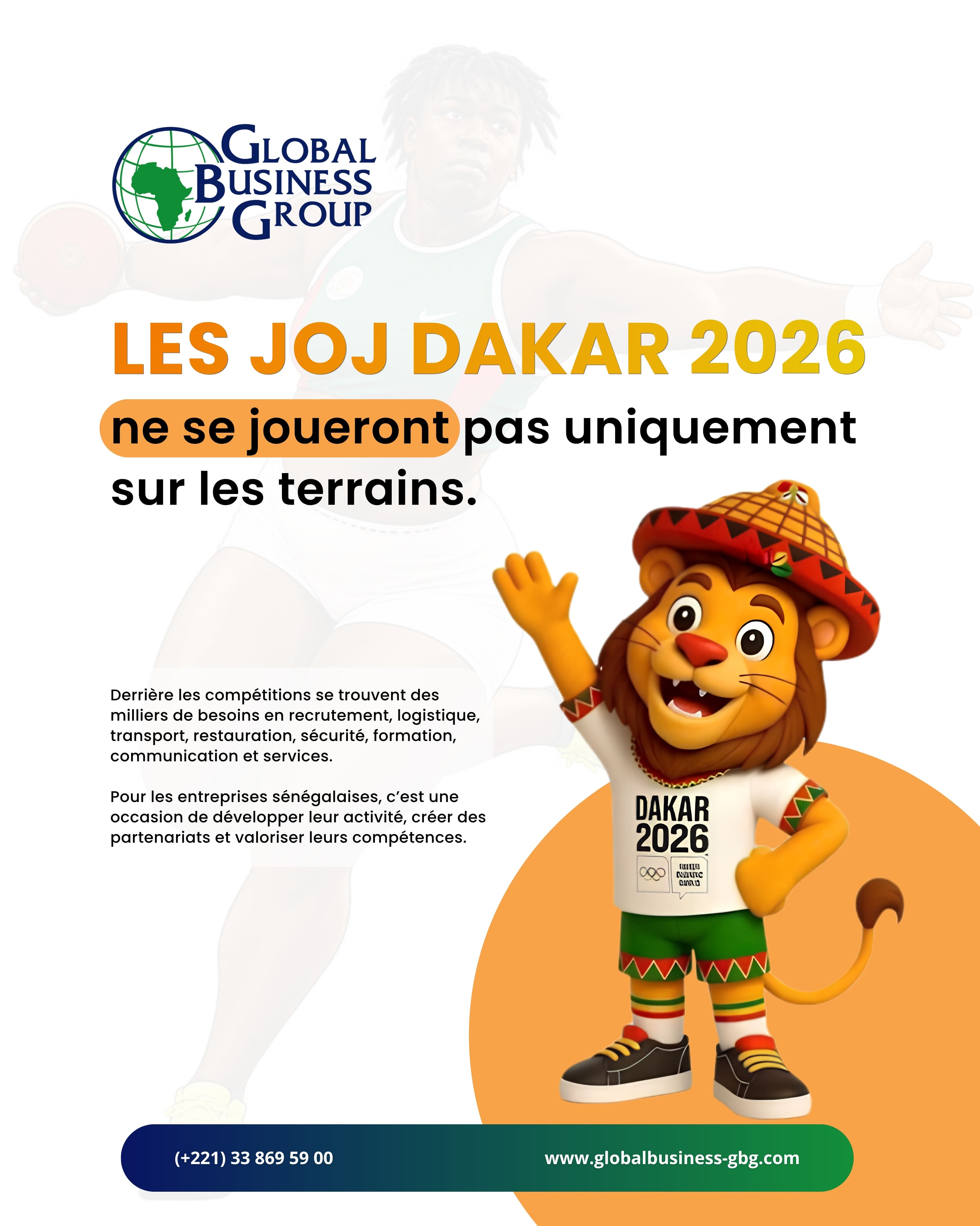 Les JOJ Dakar 2026 ne se joueront pas uniquement sur les terrains.